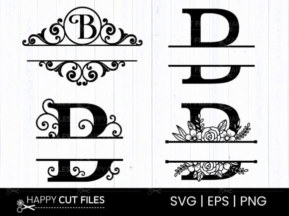 Download B Letter Alphabet Split Monogram - Letter Collection