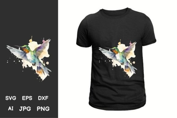 Download Elegant Hummingbird Illustration Set - Bird illustration Collection