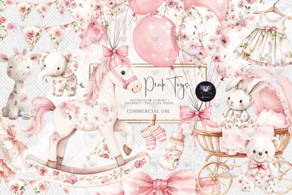 Download Toile Nursery Clipart Chinoiserie Pink - Pink Collection
